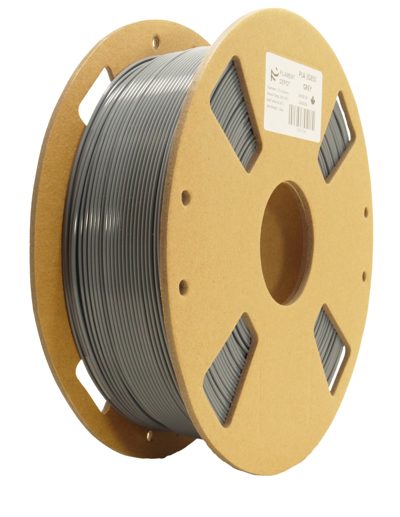 Filaments Depot Grey PLA 3D850 1kg
