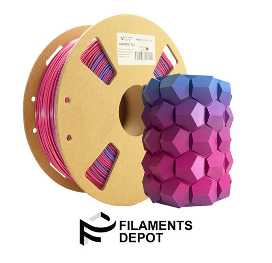 Filaments Depot Gradient PLA - Mystic Horizon (Magenta-Blue)