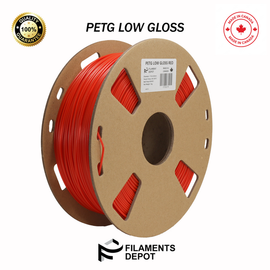 Filaments Depot Red Low Gloss PETG