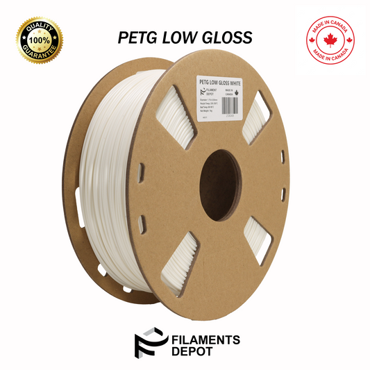 Filaments Depot White Low Gloss PETG